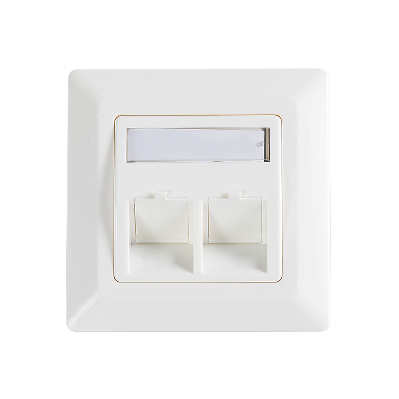 SMT-4308-80F-2X สองพอร์ตของเยอรมนี beveled Faceplate