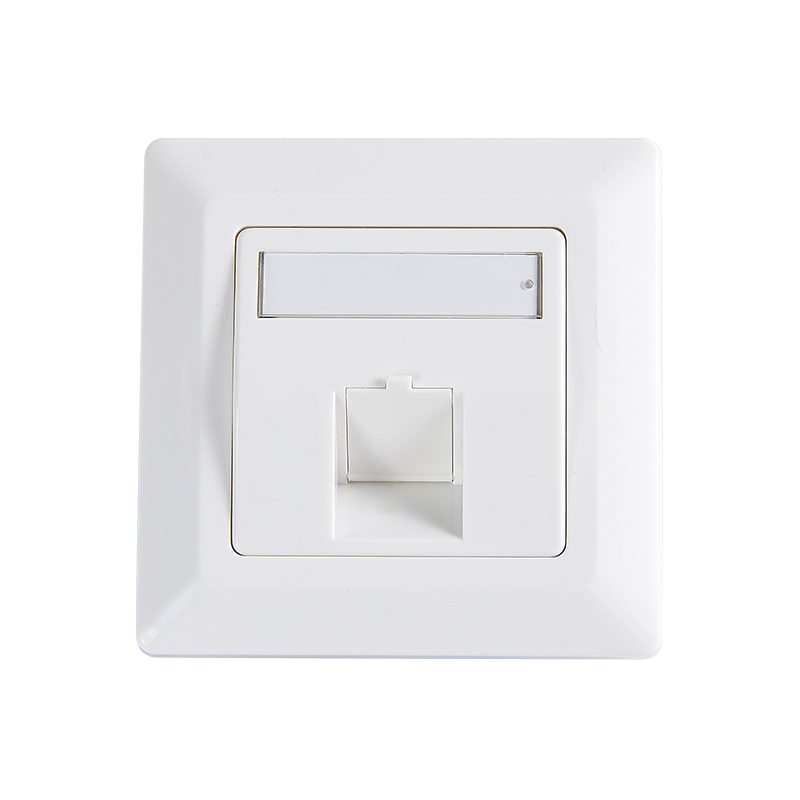 SMT-4308-80F-1X หนึ่ง Port Germany BEVELED Faceplate